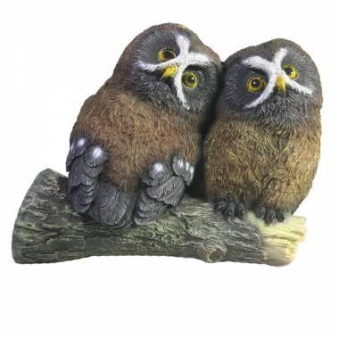 Фигура навесная &quot;Совы на ветке&quot; 81-6898 — Egidius.ru