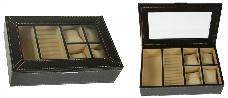 Шкатулка для хранения часов Moretto 29*18*8см  115-503 фото 1 — Egidius.ru