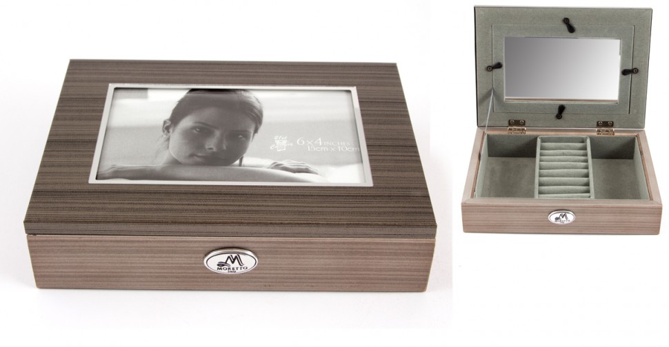 Шкатулка ювелирная Moretto 18*13*5см  115-515 фото 1 &mdash; Egidius.ru