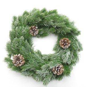 Венок, L36 W36 H9 см (без инд.упаковки) 80-0013 фото 1 — Egidius.ru