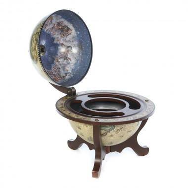 Глобус бар Brigant Сокровища древнего мира напольный d=33cм, 45*45*59см 100-061 — Egidius.ru