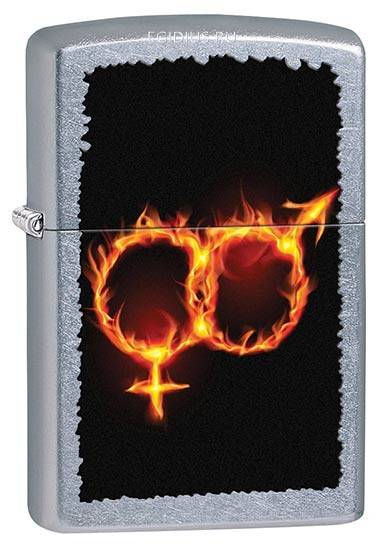 Зажигалка Zippo 4*6см  100-408 фото 1 — Egidius.ru
