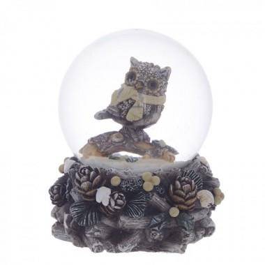 Снежный шарик, 7,5х7,5х9см, 65мм 81-1229 — Egidius.ru