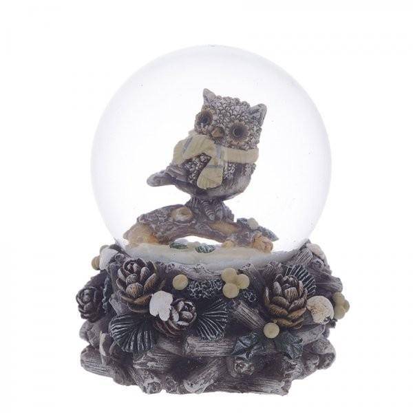 Снежный шарик, 7,5х7,5х9см, 65мм 81-1229 фото 1 — Egidius.ru