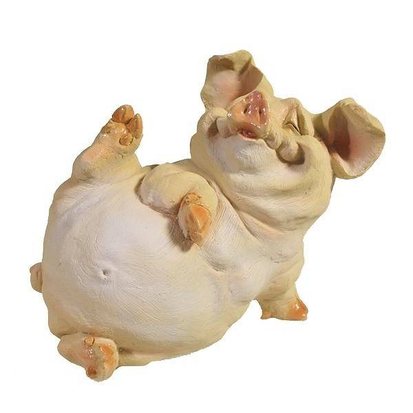 Фигура декоративная "Свинка Пегги"(вид №1)L13.5W9.5H10.5 82-0440 фото 1 — Egidius.ru
