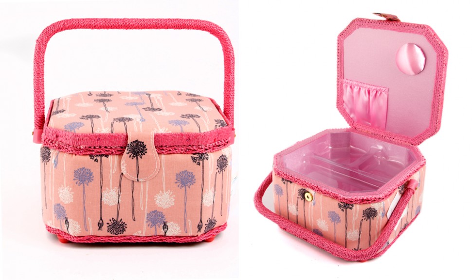 Шкатулка для рукоделия 22*22*14см  115-064 фото 1 — Egidius.ru