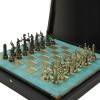 Шахматный набор "Троянская война" (патинир. мет. доска 36х36, дер. короб, фигуры золото/бронза) 31-0827 фото 2 — Egidius.ru