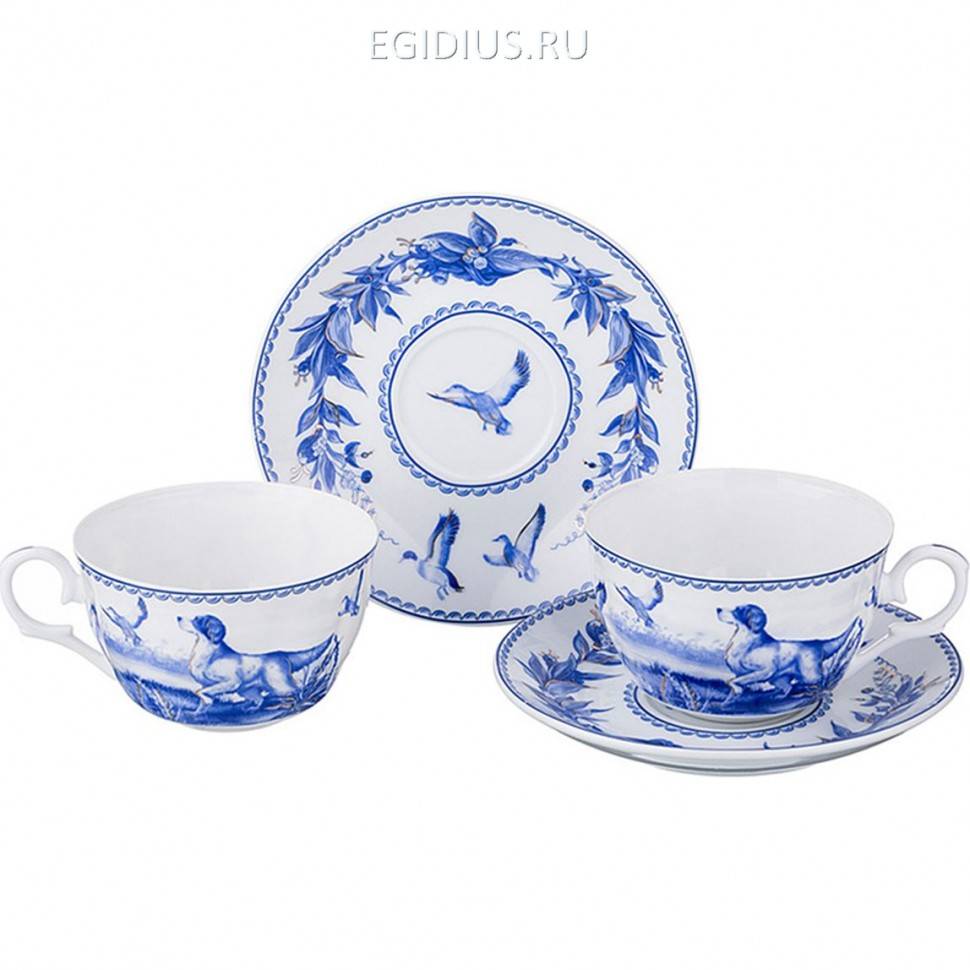 Чайный набор на 2 персоны 4 пр. 250 мл. 332-777 фото 1 &mdash; Egidius.ru