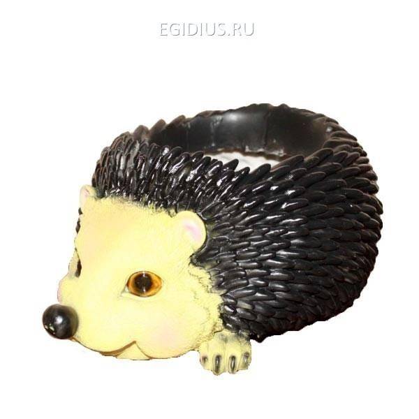 Кашпо для дачи Ежик, L18 W2 H12,5см 81-6000 фото 1 &mdash; Egidius.ru