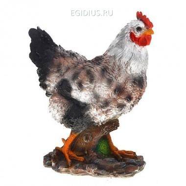 Садовая фигура Курица пеструшка, H 35 см 81-6050 — Egidius.ru