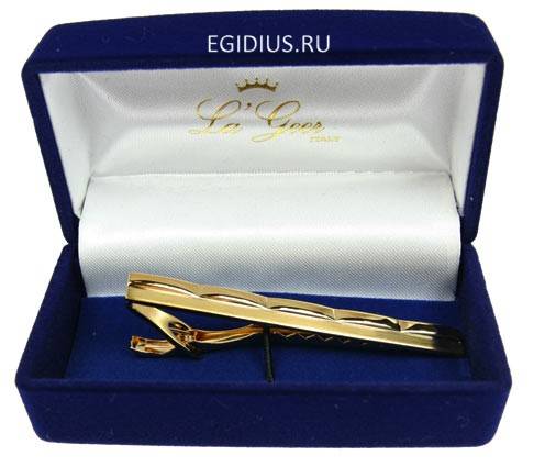 Заколка для галстука "LA GEER"  102-915 фото 1 — Egidius.ru