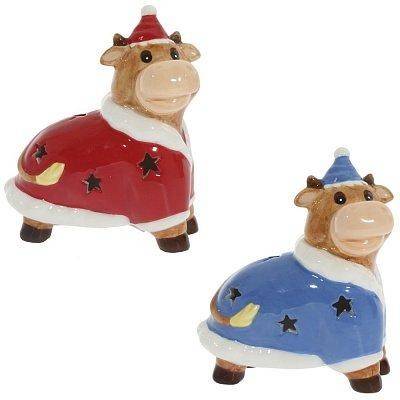 Фигурка декоративная "Бык" с подсветкой, L10 W6 H11 см, 2в. 82-1548 фото 1 — Egidius.ru