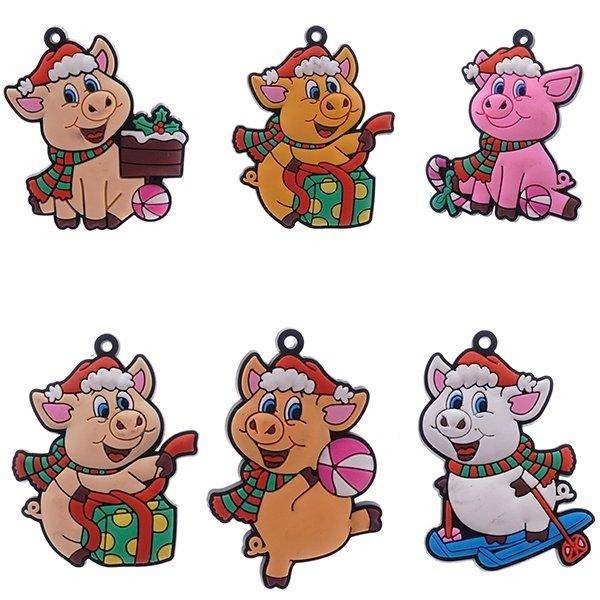 Магнит "Свинка", L4 W1 H5см, 5в 82-0342 фото 1 — Egidius.ru