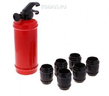 Набор водочно-коньячный &quot;Огнетушитель&quot; 7 Предметов  806-016 — Egidius.ru