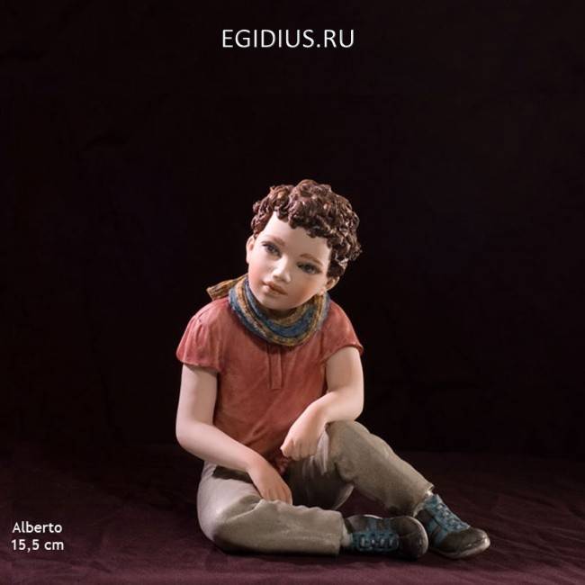 Alberto  Фарфоровая статуэтка, h 15.5cm 705-051 фото 1 — Egidius.ru