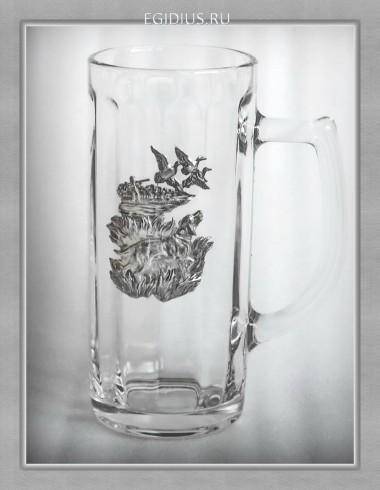 Пивная кружка 1537 &quot;Утиная охота&quot;  500мл.  72-0003 — Egidius.ru