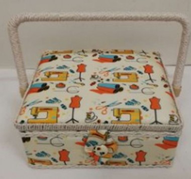 Шкатулка для рукоделия 21*21*10см  115-066 — Egidius.ru