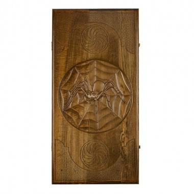 Настольная игра: Нарды резные &quot;Паук&quot;, Ustyan, Армения 4-2-097 — Egidius.ru