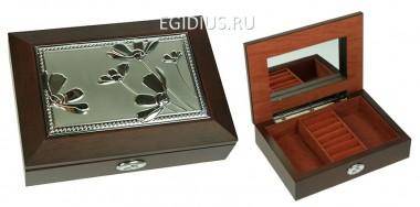 Шкатулка ювелирная Moretto 18*13*5см 110-165 — Egidius.ru