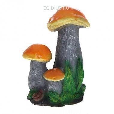 Садовая фигура Гриб подосиновик тройной, H 23 см 81-6051 — Egidius.ru
