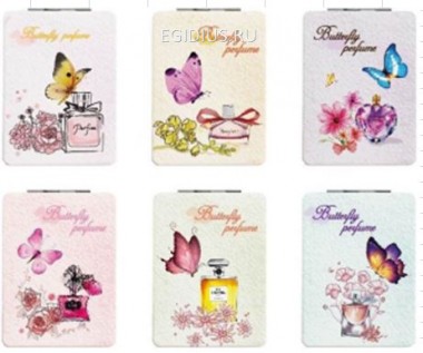 Зеркало карманное Аромат весны 6*8см МИКС  105-201 — Egidius.ru