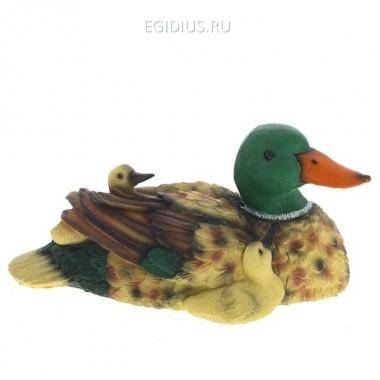 Фигура для сада и дачи Утка с утятами L30W19H15 см 81-6151 — Egidius.ru