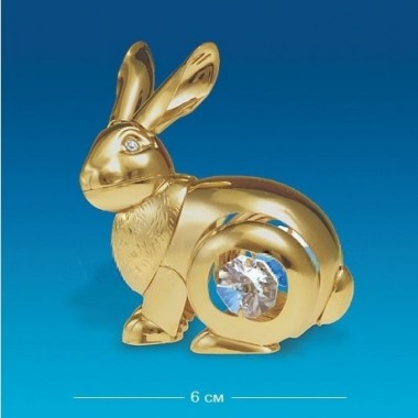 Фигурка Swarovski Кролик 7*5*6.5см, символ года 2023, кролик, кот, заяц 3-2-177 — Egidius.ru