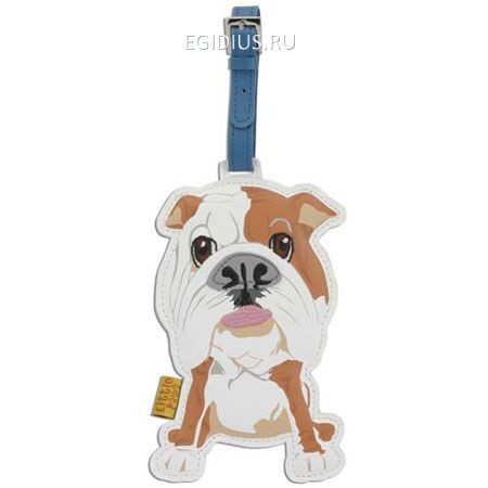 Кожаный ярлык на сумку: Bull Dog  201-529 фото 1 — Egidius.ru