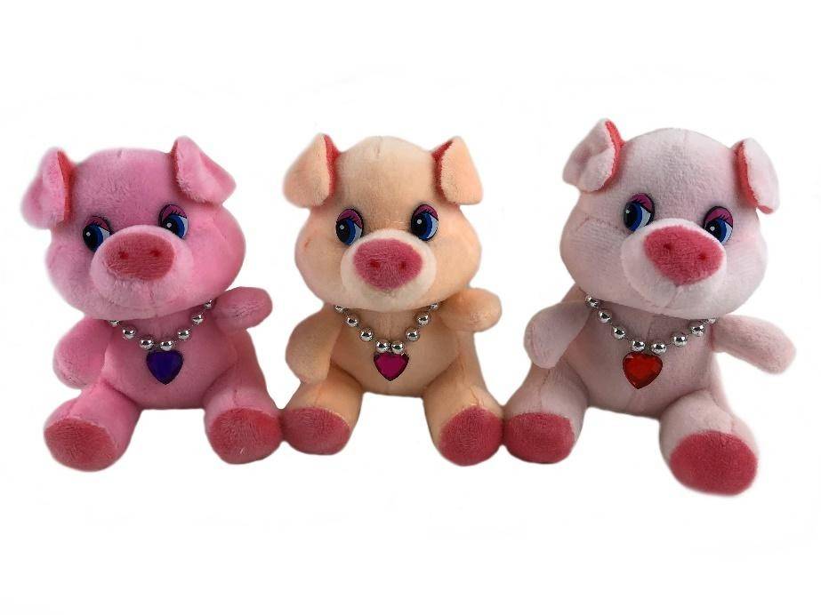 Мягкая игрушка-брелок Свинка S47 11.5см 281-200 фото 1 — Egidius.ru